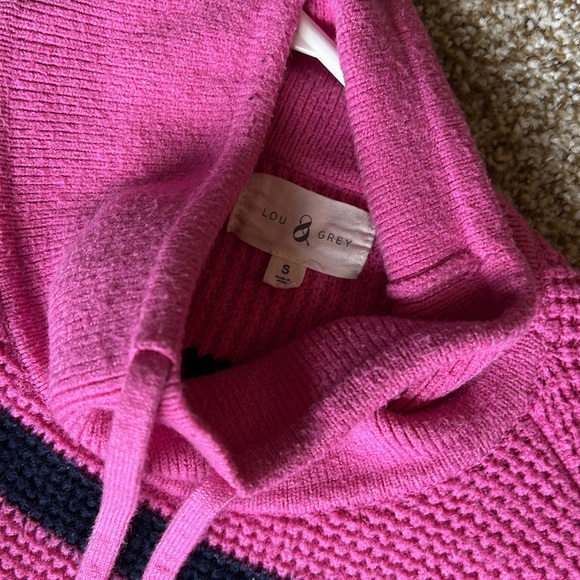 Loft Lou & Grey Striped Thermal Sweater - Picture 2 of 3